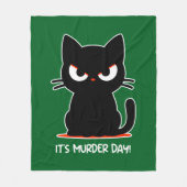 Mordtag Fleecedecke (Vorderseite)