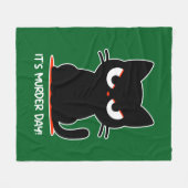 Mordtag Fleecedecke (Vorderseite (Horizontal))