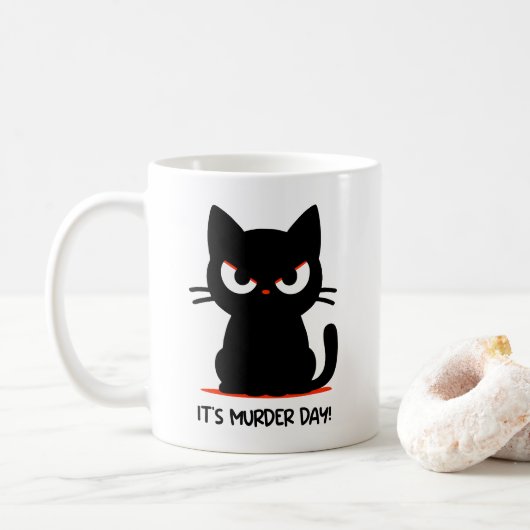 Mordtag Kaffeetasse (Mit Donut)