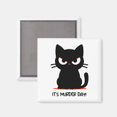 Mordtag Magnet (Vorderseite/Rückseite)