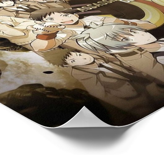 Mordunterricht Koro Sensei Poster (Ecke)