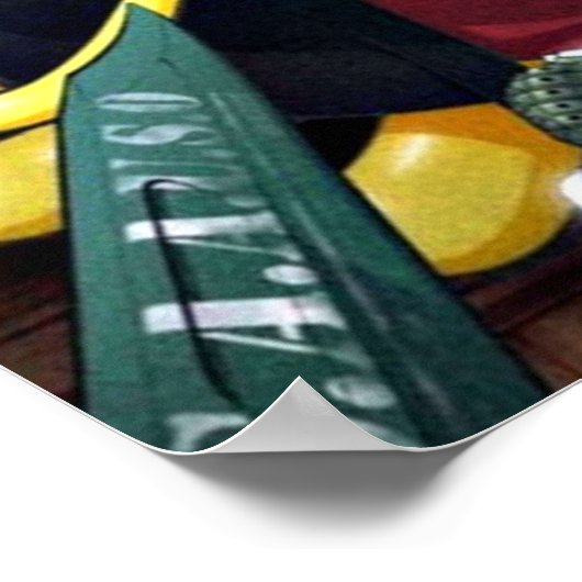 Mordunterricht Poster (Ecke)