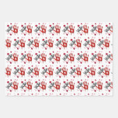 Mordverbrechen Fan von Kaltfall-Blutverpackung Geschenkpapier Set (Vorderseite)