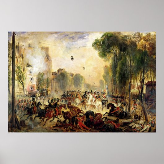 Mordversuch an König Louis-Philippe Poster (Vorne)