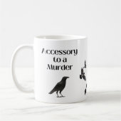 Mordzubehör (Crow-Spaß) Kaffeetasse (Links)
