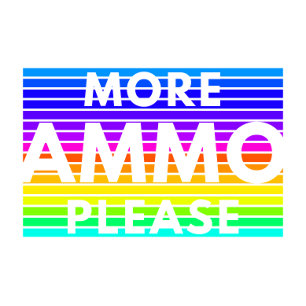 More Ammo Please (Rainbow) Trucker-Mütze Truckerkappe