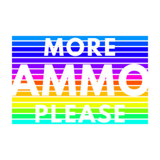 More Ammo Please (Rainbow) Trucker-Mütze Truckerkappe
