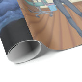 More Anime Style Wrapping Paper Geschenkpapier (Rolleneckpunkt)