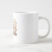 More coffee please. Jumbo Coffee Mug Jumbo-Tasse (Rechts)