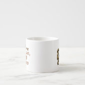 More Espresso Less Depresso Espressotasse (Vorderseite)