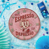 More Espresso Less Depresso Pappteller (Party)