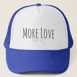 More Love Truckers Hat Truckerkappe