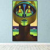 More Than Human Leinwanddruck (Insitu (Holzboden))