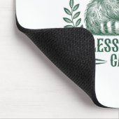More Trash Can Less Trash Can't Funny Raccoon Ossu Mousepad (Ecke)