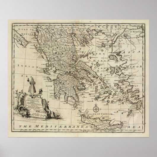 Morea, Griechenland Poster (Vorne)