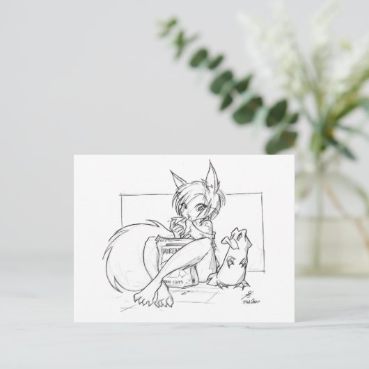 Moreato Share Postkarte (Stehend Vorderseite)