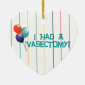 moreback011, Vasectomy Keramikornament (Vorne)