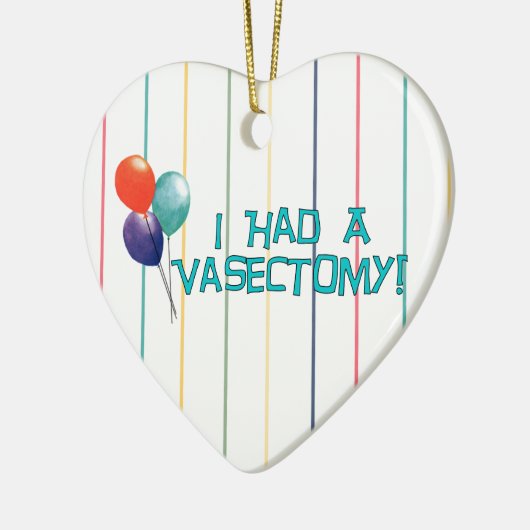 moreback011, Vasectomy Keramikornament (Links)