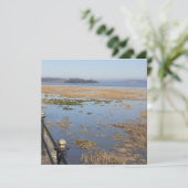 Morecambe Bay High Tide Flat Card (Stehend Vorderseite)