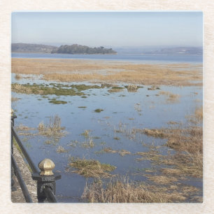 Morecambe Bay High Tide Glass Untersetzer