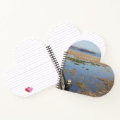 Morecambe Bay High Tide Heart Notebook Notizblock (Innenseite)