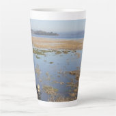 Morecambe Bay High Tide Latte Tasse (Vorderseite)