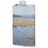 Morecambe Bay High Tide Vinyl Flask Flachmann (Links)