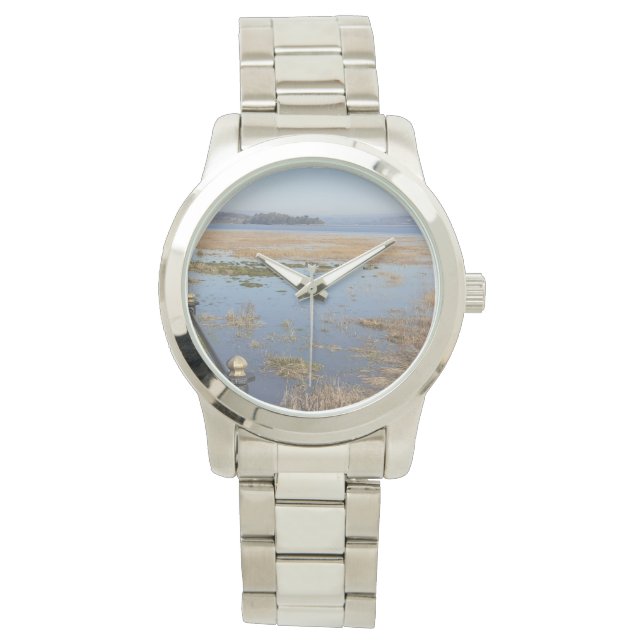 Morecambe Bay High Tide Watch Armbanduhr (Vorderseite)