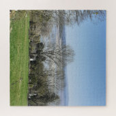 Morecambe Bay im Frühjahr Jigsaw Puzzle (Horizontal)