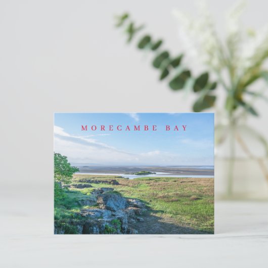 Morecambe Bay View Postkarte (Stehend Vorderseite)