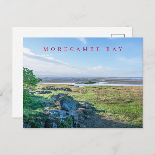 Morecambe Bay View Postkarte (Vorne/Hinten)