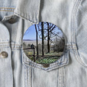 Morecambe Bay View Round Abzeichen Button (Beispiel)