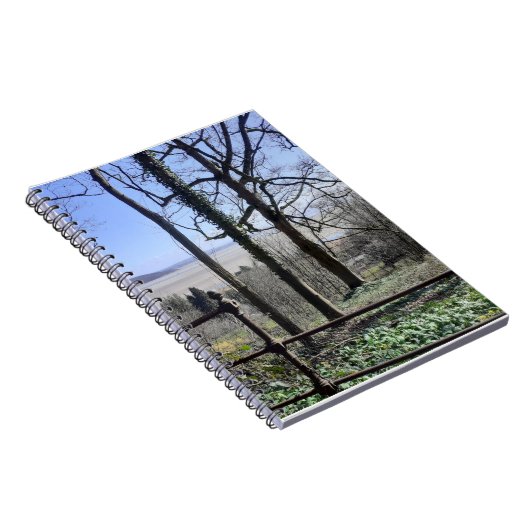 Morecambe Bay View Spiral Notebook Notizblock (Rechte Seite)