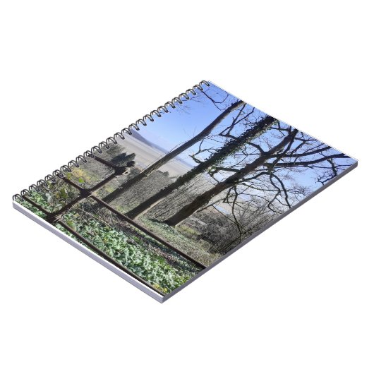 Morecambe Bay View Spiral Notebook Notizblock (Linke Seite)