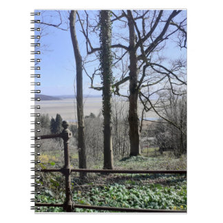 Morecambe Bay View Spiral Notebook Notizblock