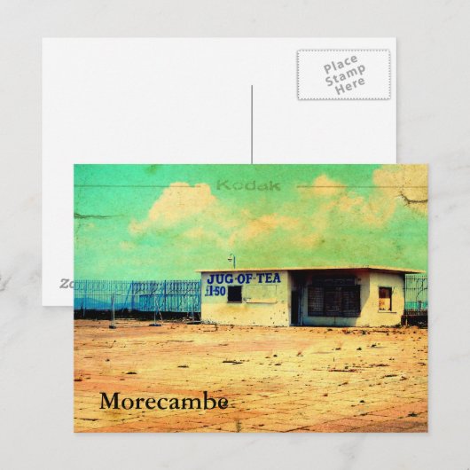 Morecambe Jug of Tea Postkarte (Vorne/Hinten)