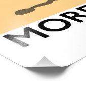 Morecambe, Lancashire Seaside Poster (Ecke)