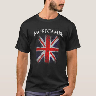 Morecambe Vintag Retro Britische Flagge Funny T-Shirt
