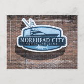 Morehead City NC - Coastal North Carolina Souvenir Postkarte (Vorderseite)