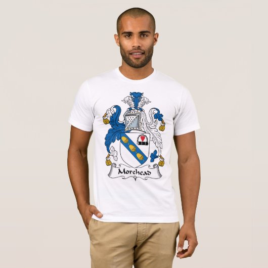 Morehead Familienwappen T-Shirt (Vorne ganz)