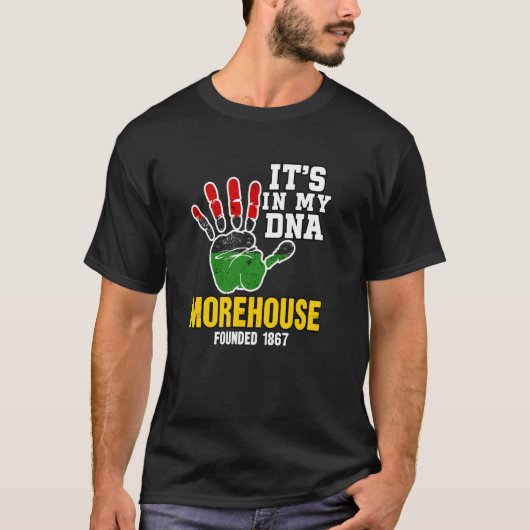 Morehouse, MC, Souvenir HBC Design T-Shirt (Vorderseite)