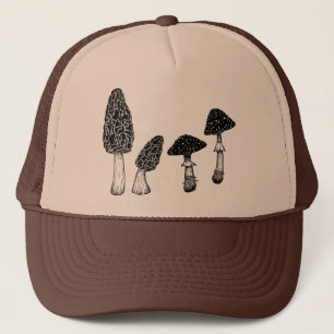 Morel & Amanita Trucker Hut Truckerkappe