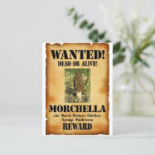 Morel - Gewollt Poster Postkarte (Stehend Vorderseite)