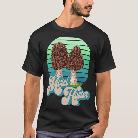 Morel Hunter Fun Mushroom Hunting 1 T-Shirt (Vorderseite)