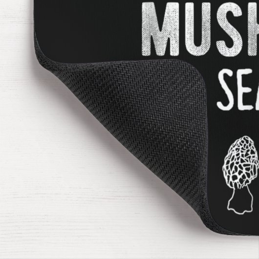 Morel Hunter Sorry I Can't It's Mushroom Season Fo Mousepad (Ecke)