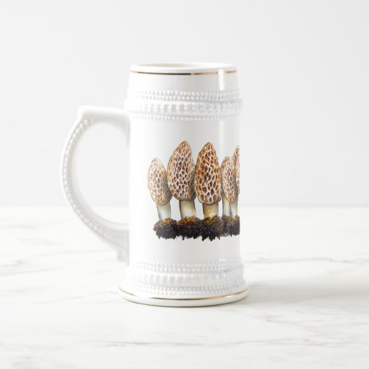 Morel Mushroom 22oz Bier Tasse (Links)