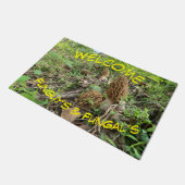 Morel Mushroom Door Mat Fußmatte (Schrägansicht)