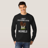 Morel Mushroom For Men Women Mushroom Hunters T-Shirt (Vorne ganz)