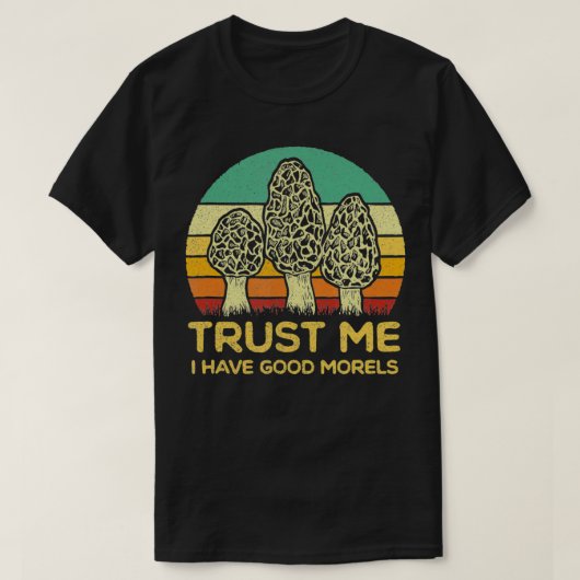 Morel Mushroom Foraging Morels Junters Classic TSh T-Shirt (Design vorne)