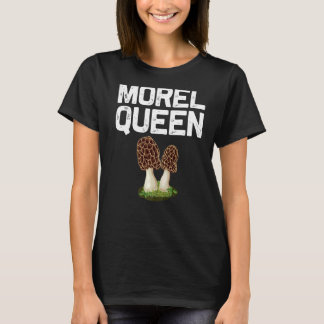 Morel Mushroom für Frauen Mama Pilzjäger T-Shirt